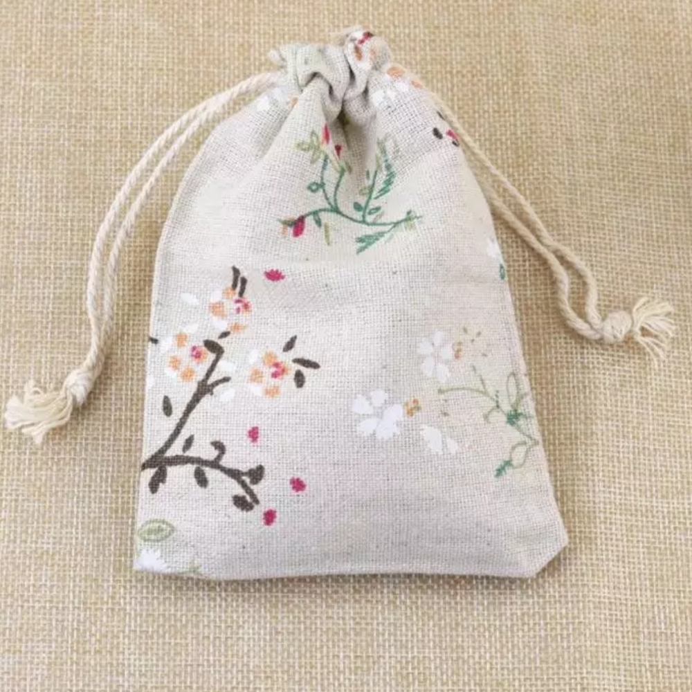 Free with any jewelry purchase.  Jewelry bag